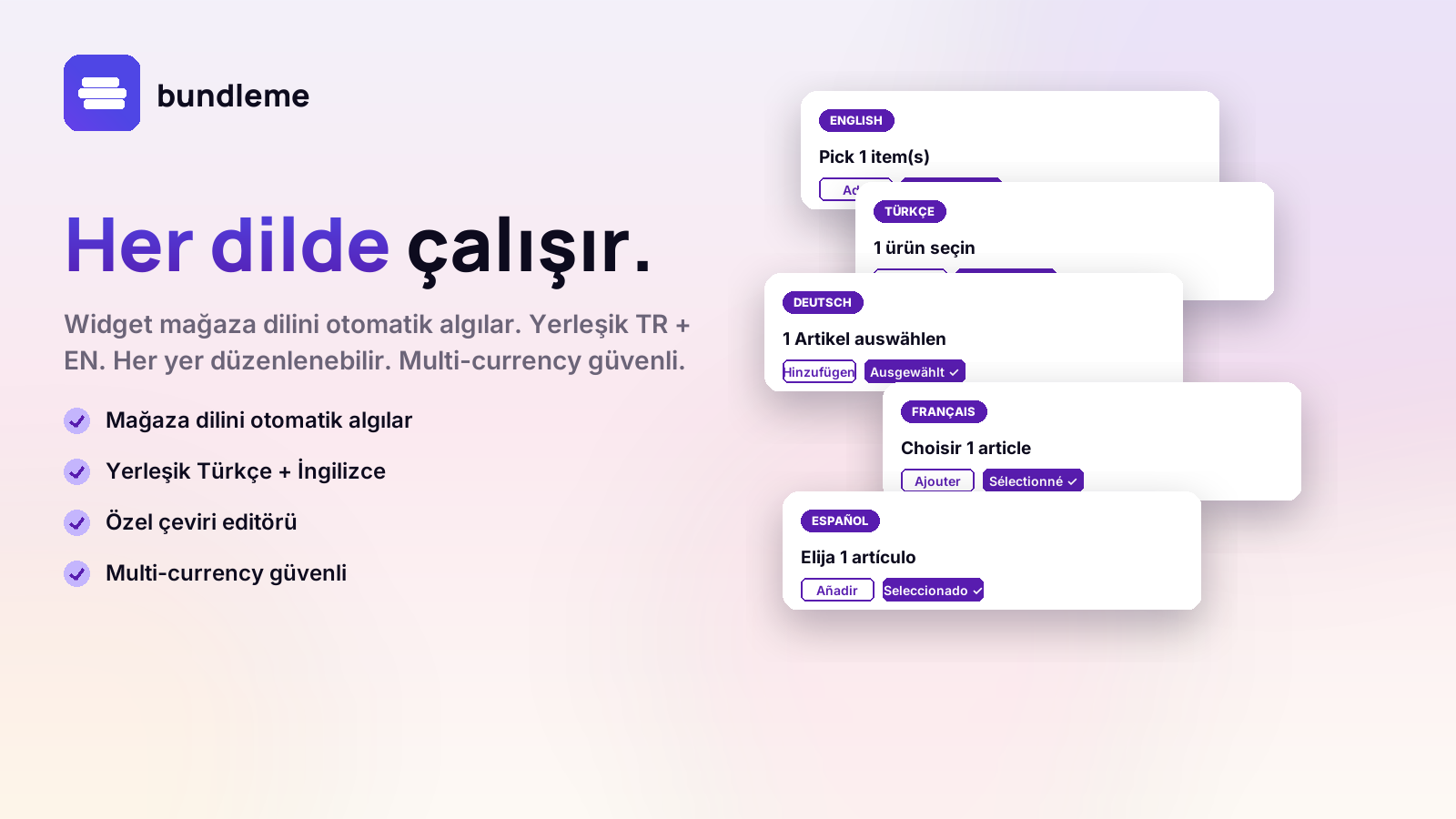 Works in any language